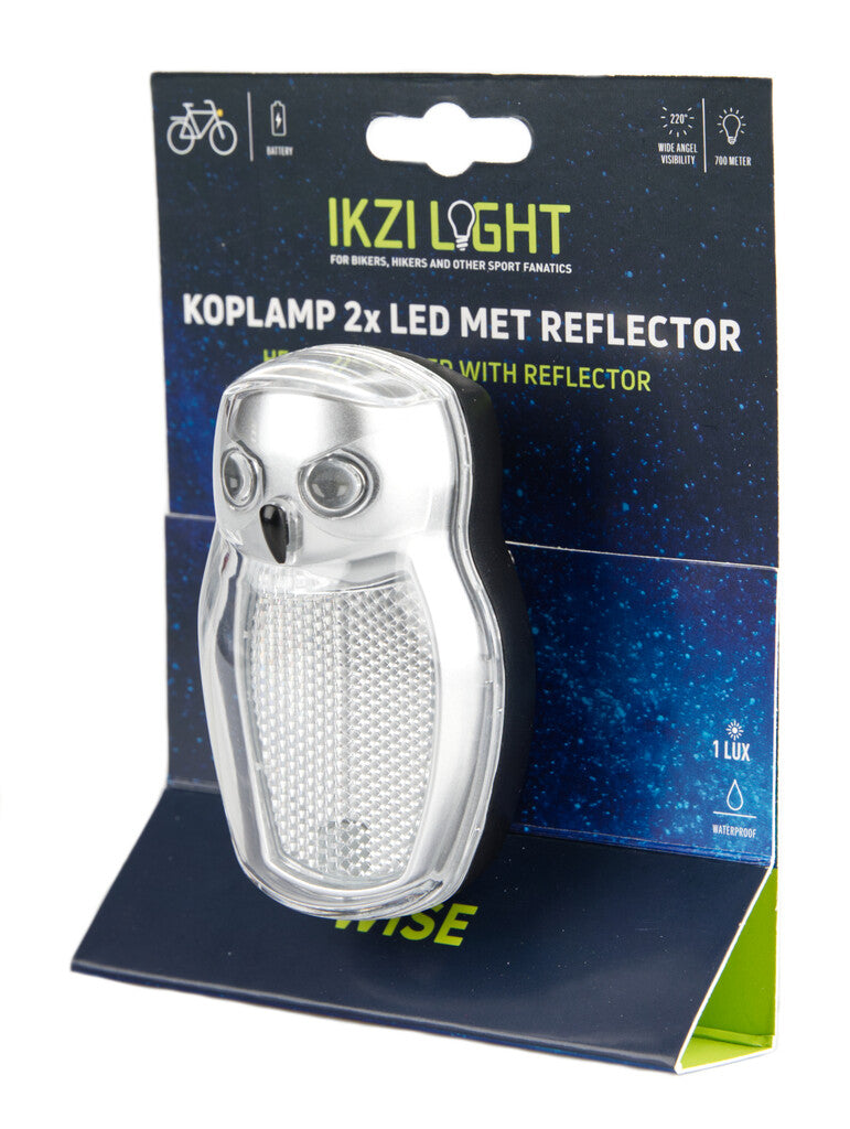 Ikzi Featlight Reflector Crown Bolt Confirmación 2x ​​LED White