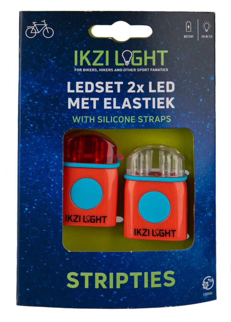 Ikzilight LED Red Lighting Set Mini Silicon (Hanging Packing)