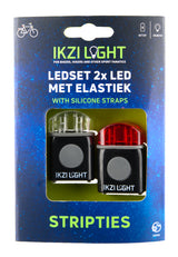 Ikzi Beleuchtungsset Stripties LED schwarz