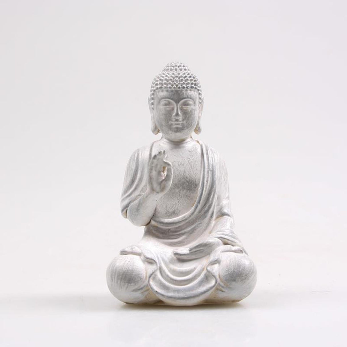 Season inspired decoration boeddha gerechtigheid 10cm op stok