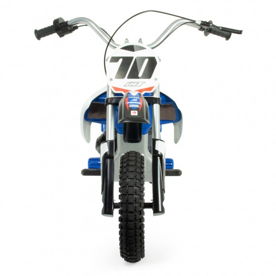 Injusa X-Trene Blue Fighter Electric Children's Motor Bike Blau