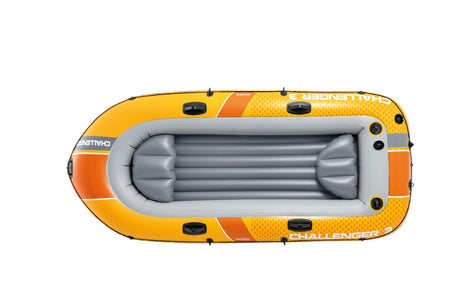 Intex Challenger 3-Personen-Bootsset inklusive Paddel und Pumpe 295x137x43cm