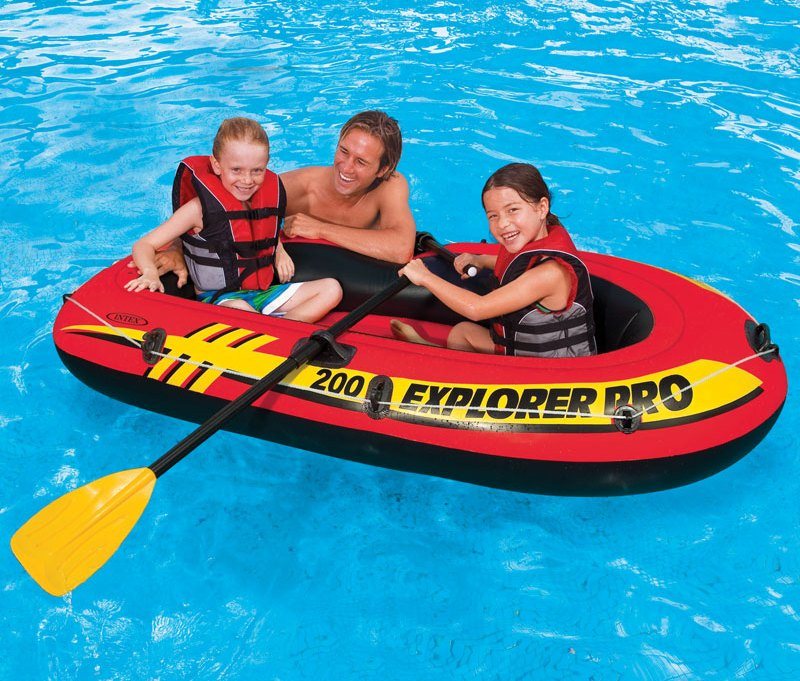 Intex Explorer 200 -Set mit Paddeln und Pumpe