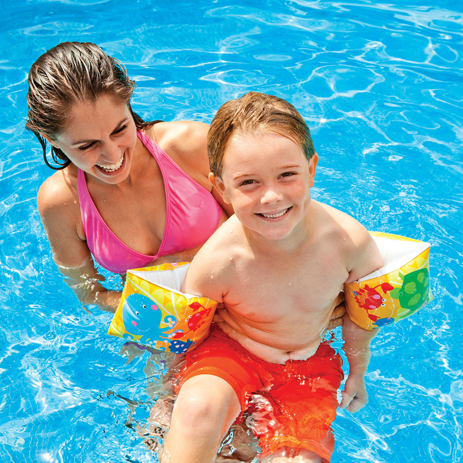 Intex Schwimmbänder Tropische Freunde, 3-6 Jahre alt