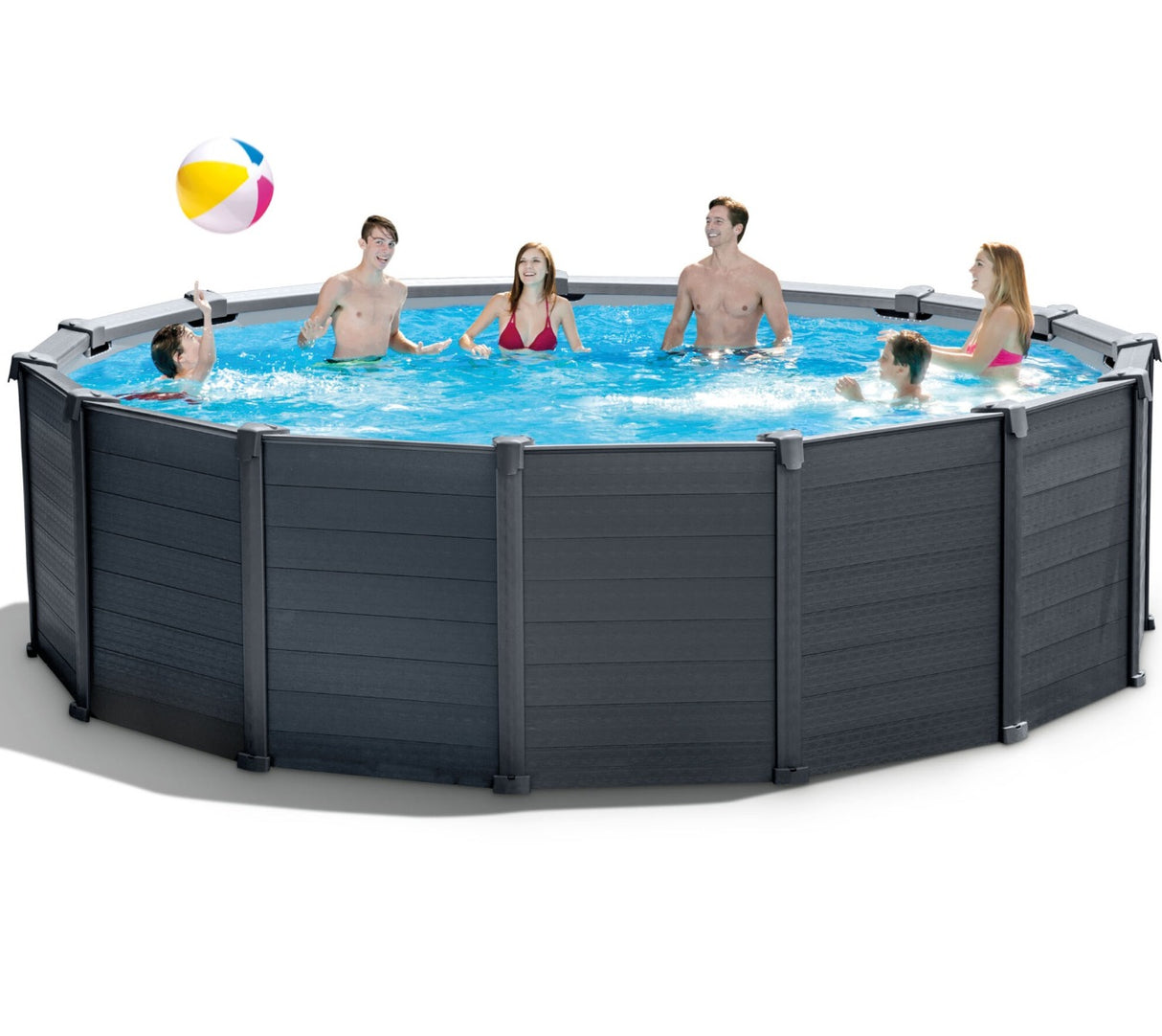 Panel de grafito de piscina Intex 478 x 124 cm