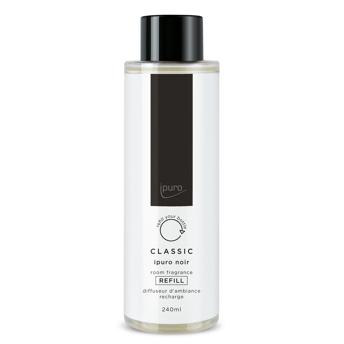 Ipuro Duftdiffusor-Nachfüller Noir 240 ml