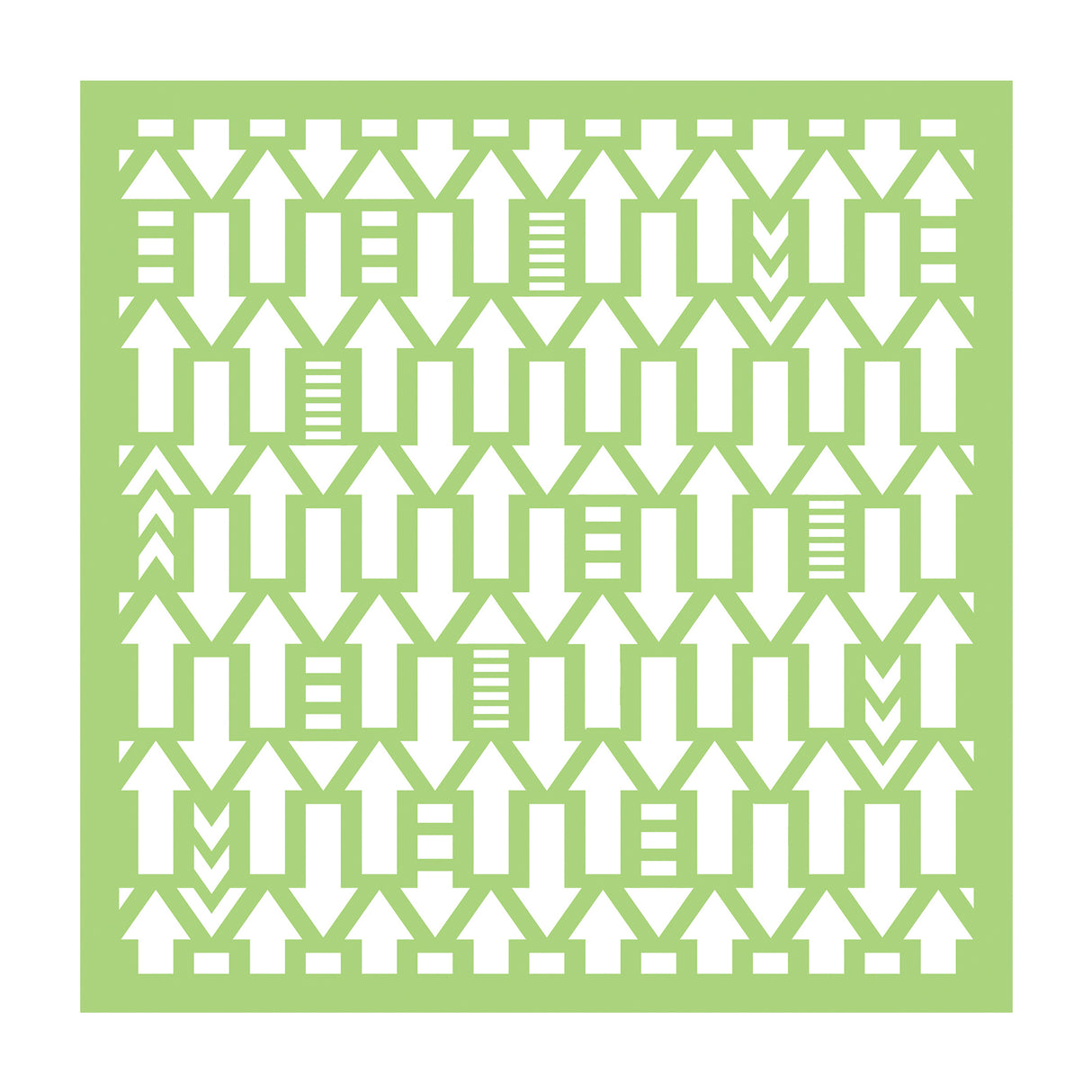 Kaisercraft • Designer-Vorlage 15,2 x 15,2 cm Pfeile