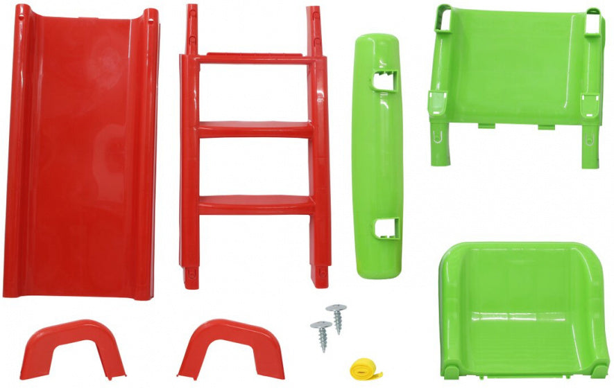 Jamara Funny Slide Junior 145 x 59 x 79 cm Rotes Grün