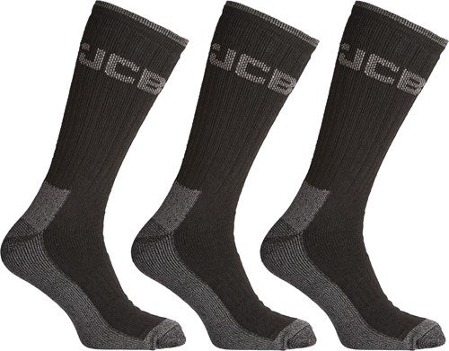 Kaufen Sie Jcb-Arbeitskleidung bei toolmax.nl Jcb-Arbeitssocken Heavy Duty | Größe 44-47 | 3 Paare – jcbx108b