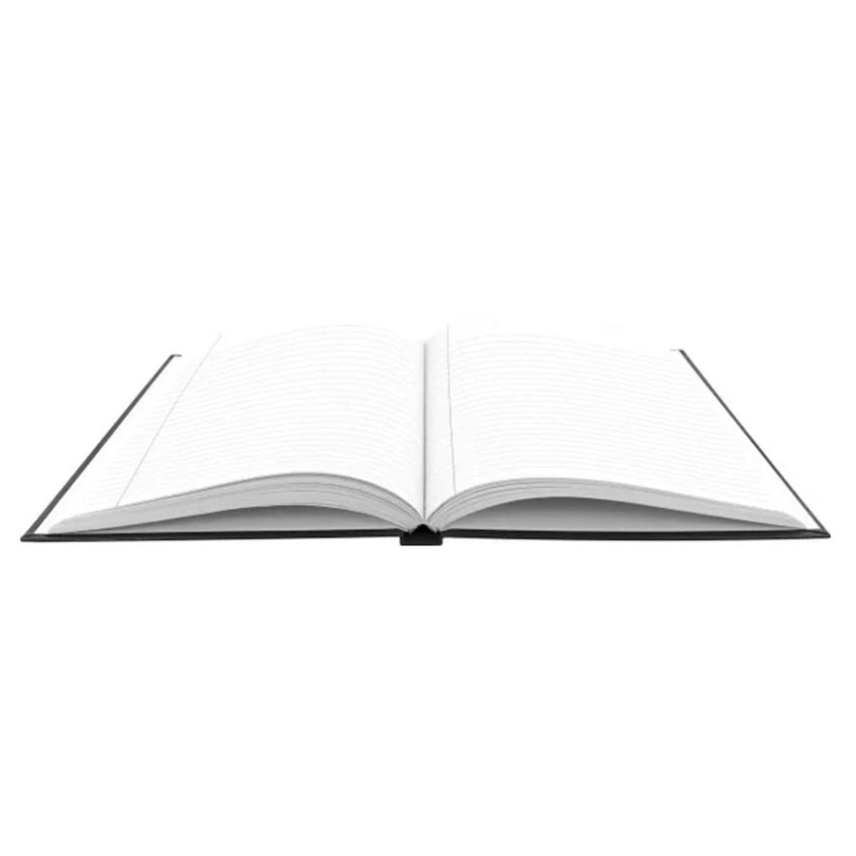 Kangaro-Schulheft – A5 – liniert – 160 Seiten – 80 Gramm – Hardcover – Schwarz – 5 Stück