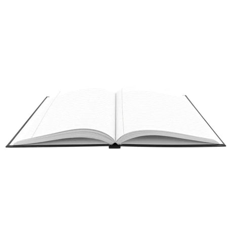 Kangaro-Schulheft – A5 – liniert – 160 Seiten – 80 Gramm – Hardcover – Schwarz – 5 Stück