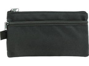 Kangaro Federmäppchen flach 22x12cm Federmäppchen flach, 22x12cm schwarz