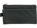 Känguru-Stiftetui flach, 22x12cm schwarz