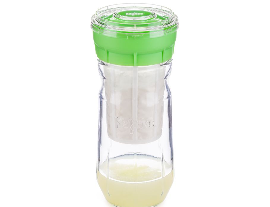 Kefirko-Kefirkaas-Maker – glasierter Uitlekpot – 1400 ml