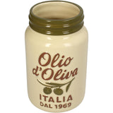 Kersten vaas olio d'oliva dolomite ivory 11.3x11x18cm