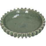 Kersten schaal keramiek green 20x20x5.5cm