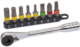 Katana Mini-Ratsche inkl. Bit-Satz 9-teilig