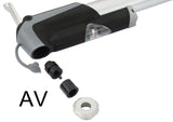 Katana Minipumpe aus Aluminium mit Manometer