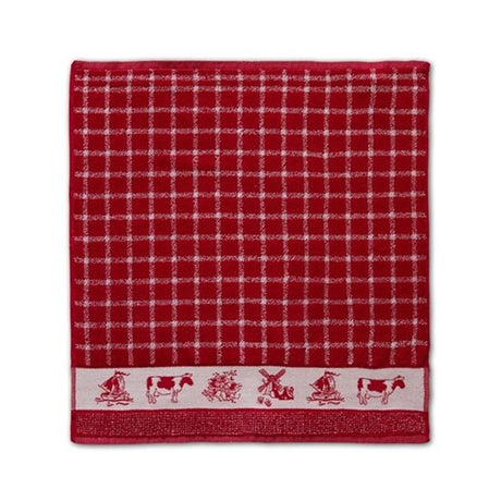 Ddddd Küchentuch Dutchie 50 x 55 rot