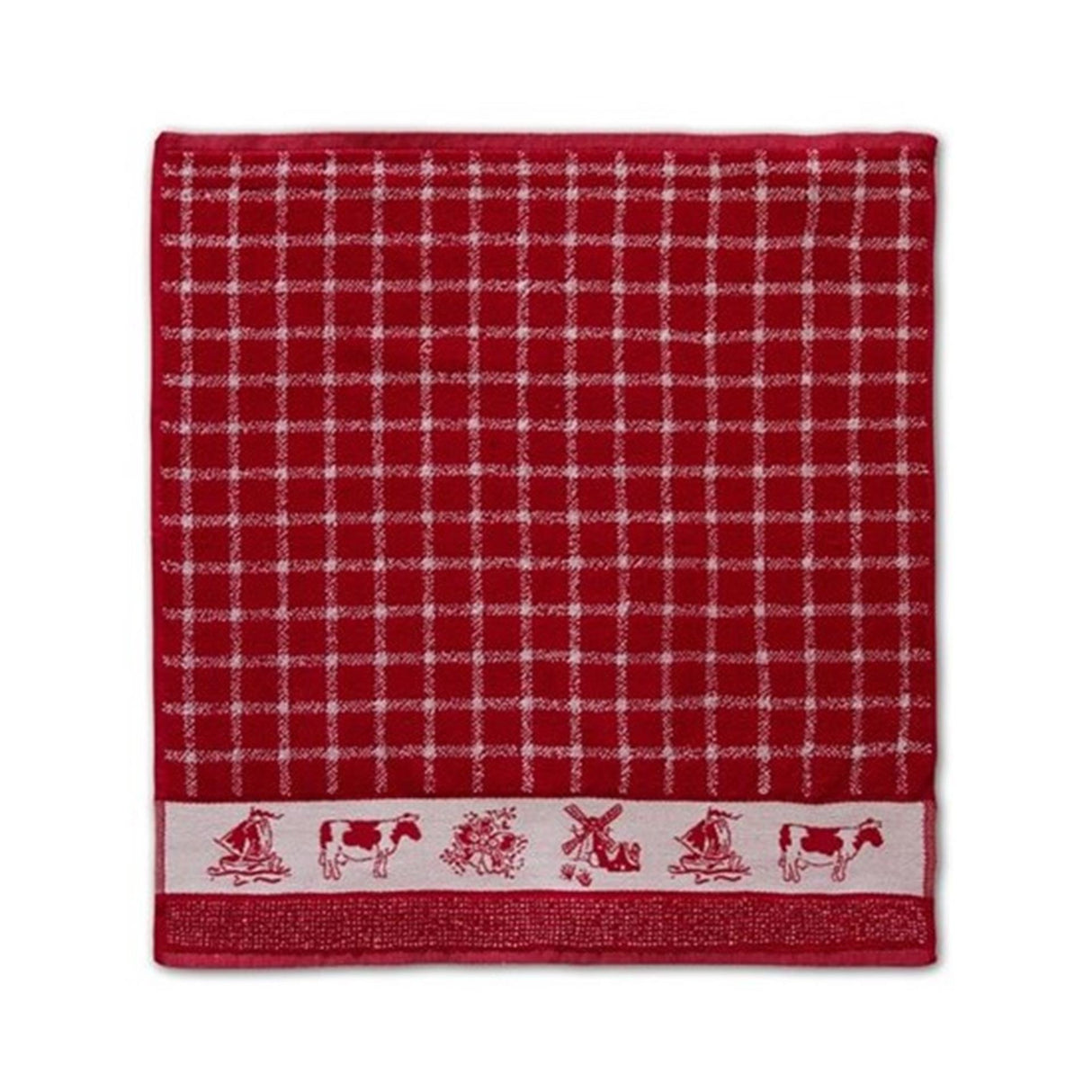 Ddddd Küchentuch Dutchie 50 x 55 rot