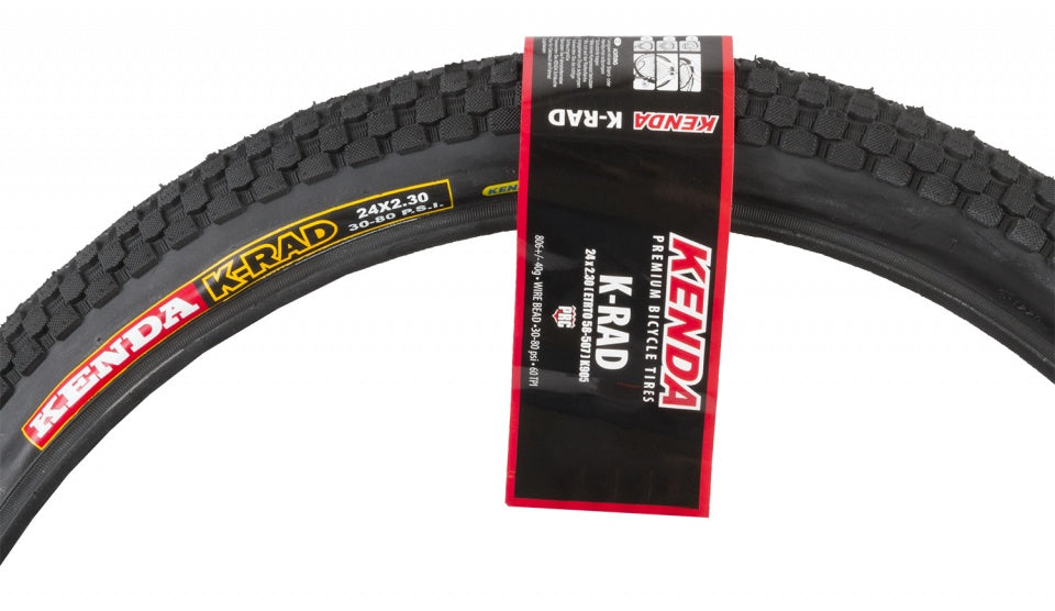 Kenda Tire K-Rad Antilek 24 x 2,30 (58-507) Schwarz
