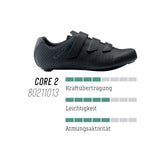 Northwave core 2 - road bike shoes | 39