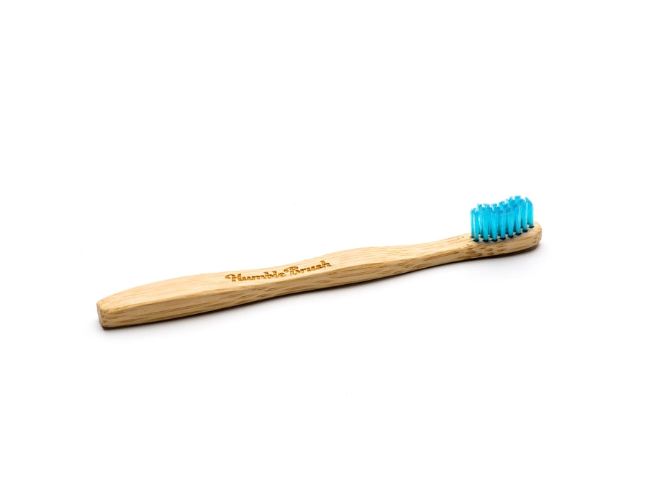 Die bescheidene Co. Zahnbürste Bambus - Kind - Ultra Soft - Blau