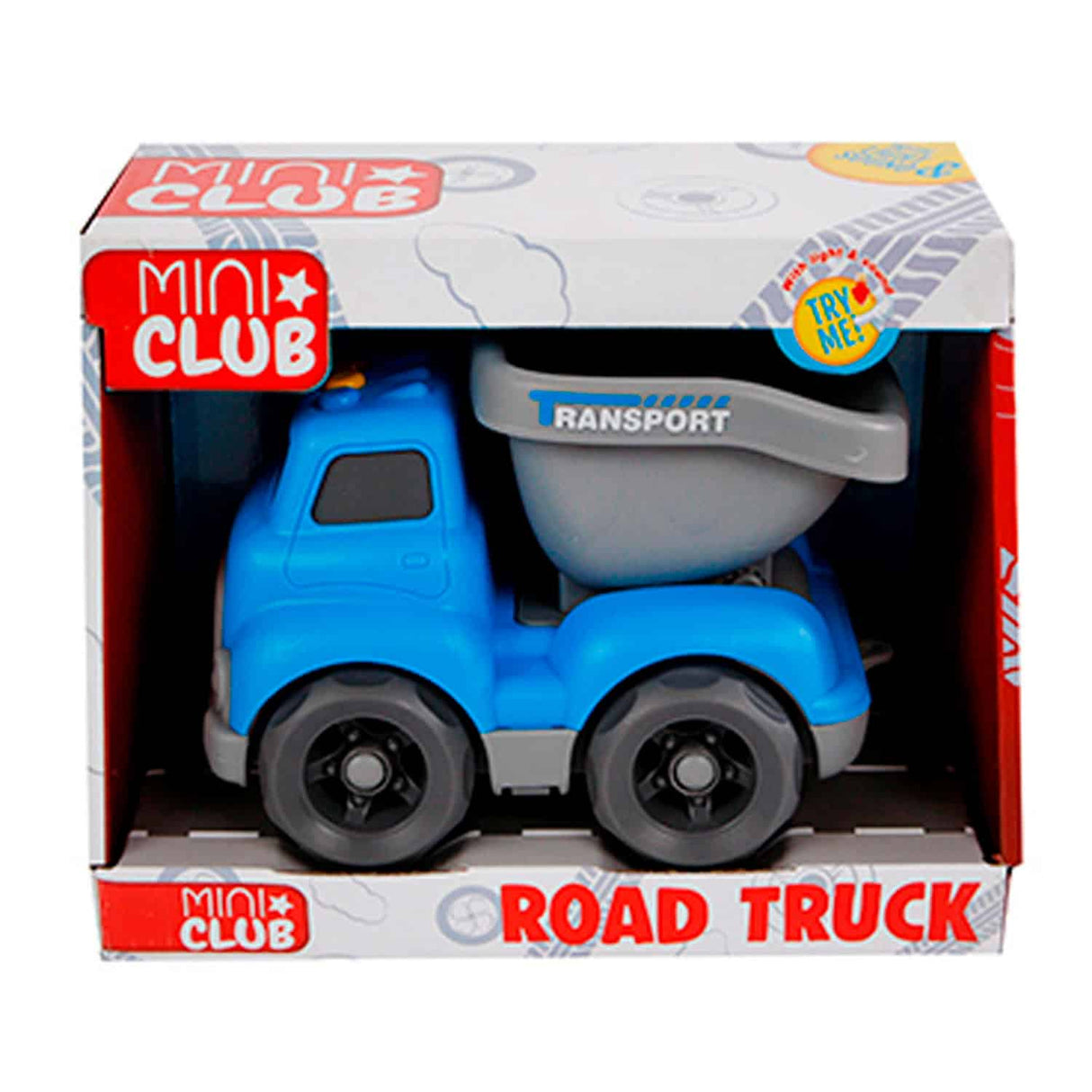 Cilgro Mini-Club-Kipper mit Licht und Sound, 16 cm, blau