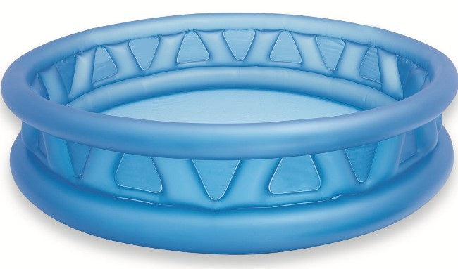 Intex aufblasbare Schwimmbad 58431NP Weiche Seite 188 x 46 cm Blau