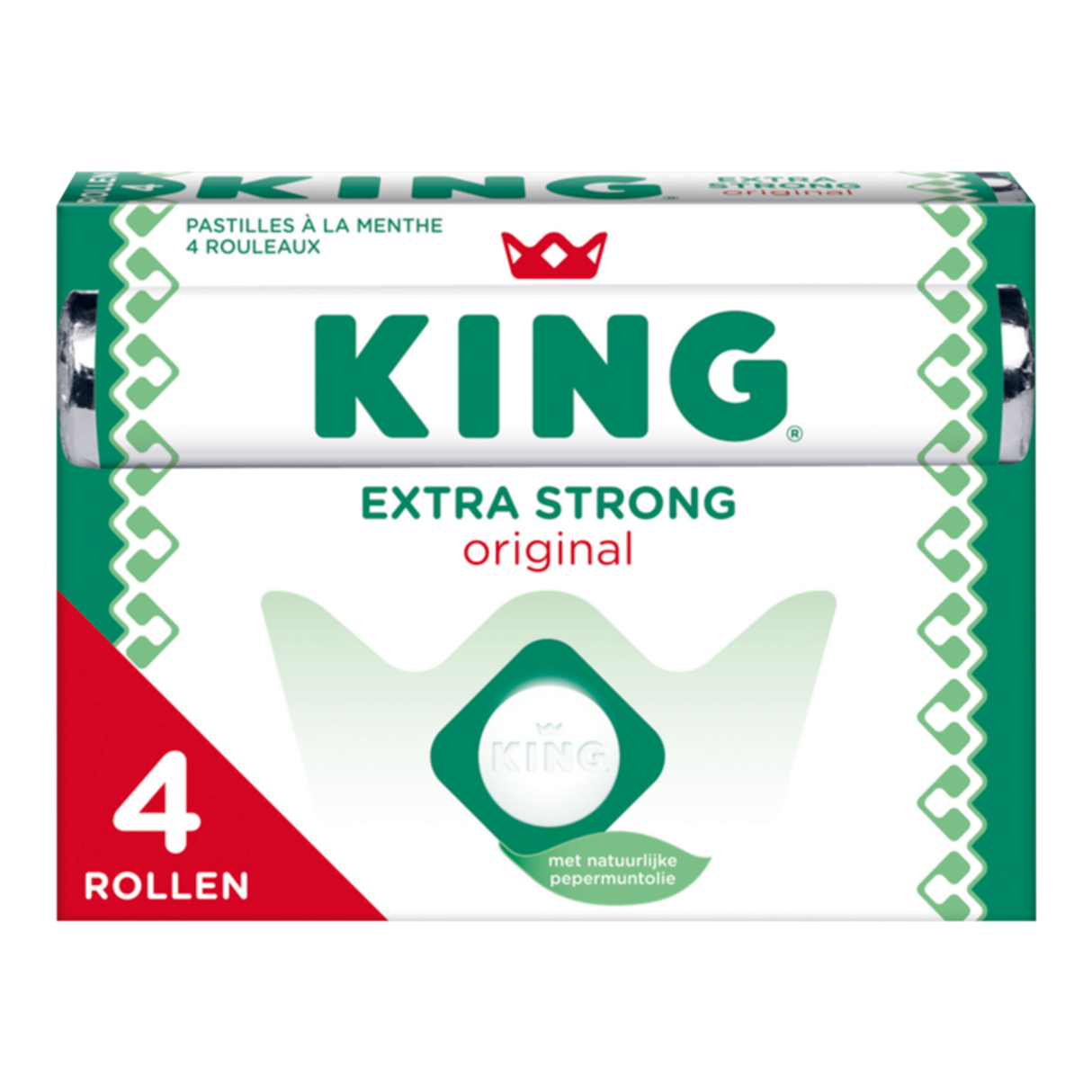 King extra starke Rolle 4er-Pack (24 Stück)