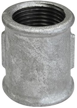 Kirchhoff Temperguss-Doppelsockel, verzinkt, 1 ES, (270) - 989743055