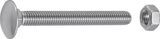 Connex houtbout m8x50 4st a2 - ky4540850