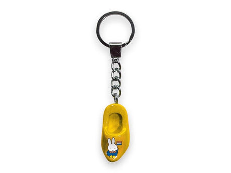 Miffy Schlüsselanhänger 1 Clog 4 cm gelb