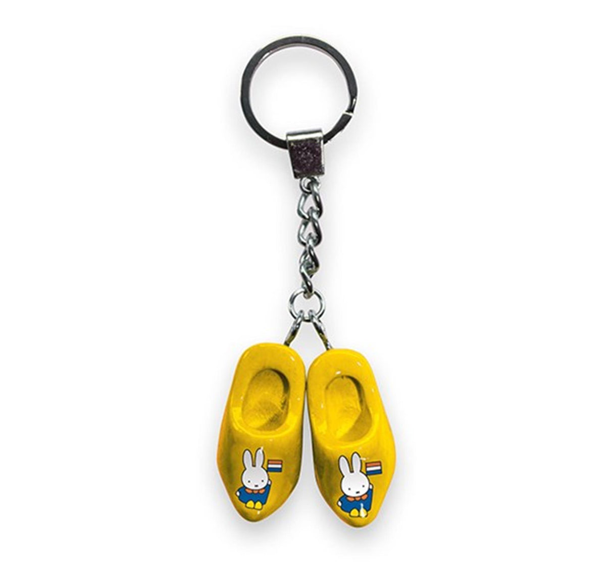 Miffy Schlüsselanhänger 2 Clogs 4 cm gelb