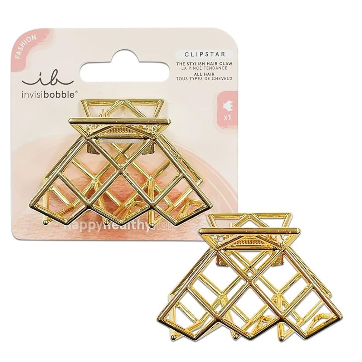 Invisibobble Clipstar göttliches Metall