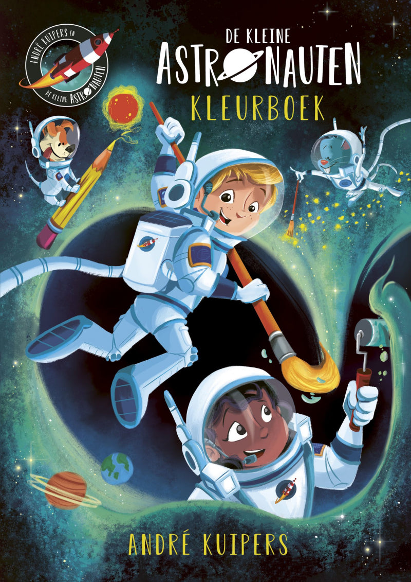 Malbuch Astronaut Andre Kuipers