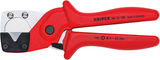 Knipex 90 10 185 buizensnijder voor meerlaagse en pneumatische | slangen van kunststof | met glasvezel - 90 10 185