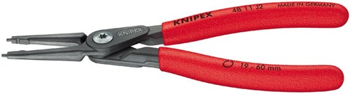 Knipex Sicherungsringzange präz. Sicherungsringzange grau atramentiert
