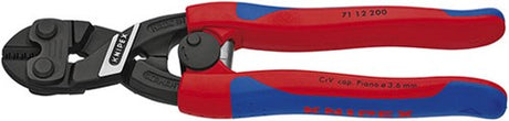 Knipex Cobolt Bolzenschneider 7112200 Schneidzange (Mittelschneider, mit Öffnungsfeder)