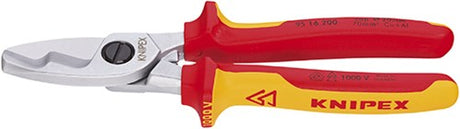 Knipex -Kabelschere mit doppelten Schneidkanten 9516200