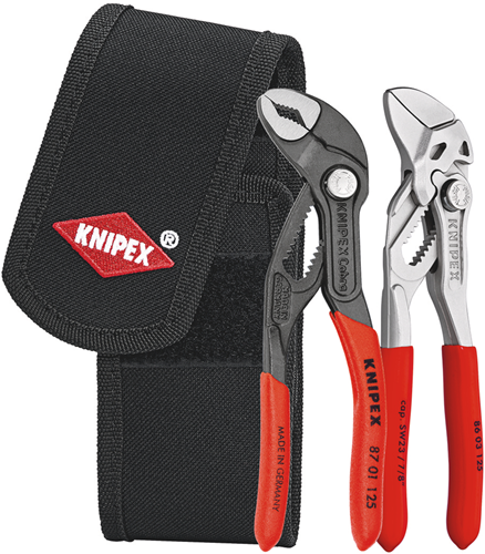 Knipex Mini-Tang-Set im Werkzeuggürtel