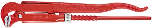 Knipex Rohrzange 90ø rot pulverbeschichtet 650 mm - 8310030