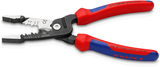 Knipex Abisolierzange metrisches Modell | Mehrkomponentengriffe | schwarz atramentiert | Länge 200 mm - 13 72 200 me sb