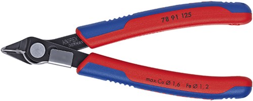 Knipex Seitenschneider 64 HRC + Drahtklemme 125 mm - 7891125