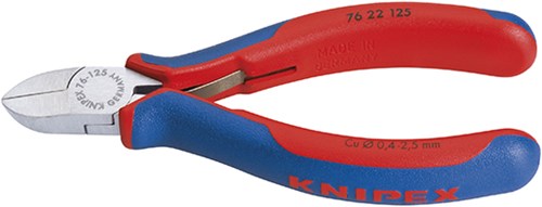 Knipex Seitenschneider für Elektromechanik | versenktes Scharnier | 125 mm – 7622125