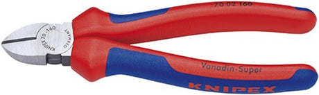 Knipex Seitenschneider 70 02 140 Schneidzange (rot blau)