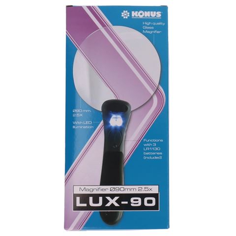 Konus Handloep Lux-90 2.5x mit LED