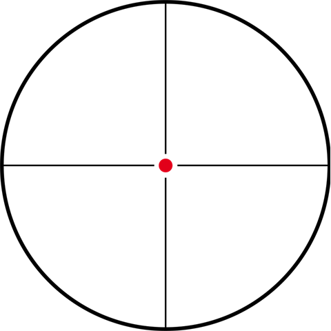 Konus rifle scope KonusPRO-Plus 6-24x50 with illuminated wire cross