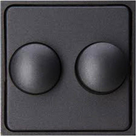 Enzo Kopp HK07 Anthrazit-Abdeckplatte + Tasten-Duo-Dimmer – 4623035