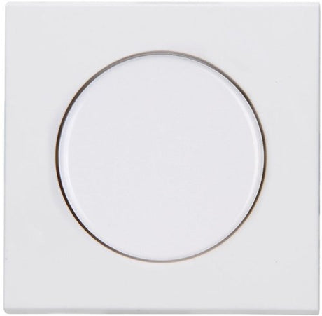 Enzo kopp hk07 rein mattweiße Abdeckplatte + Tastendimmer – 4624030